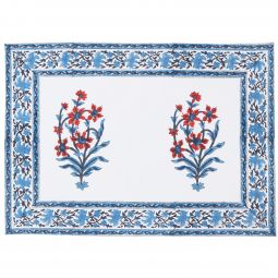 Nargis Placemat - Orange/Blue (Set of 2)